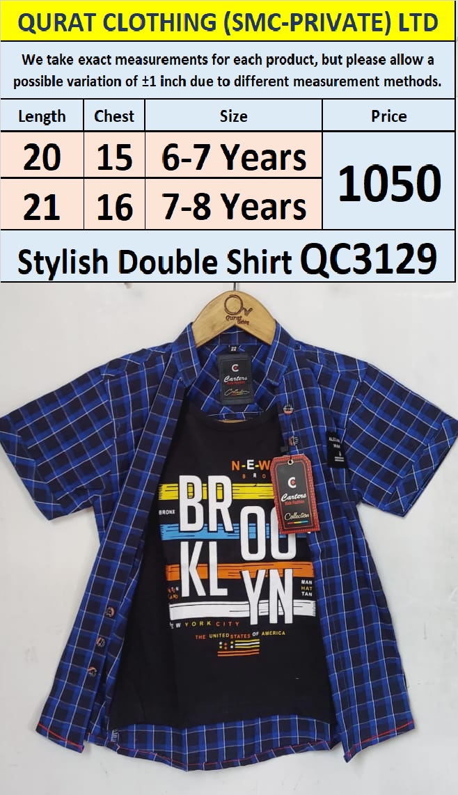Stylish Double Shirt QC3129