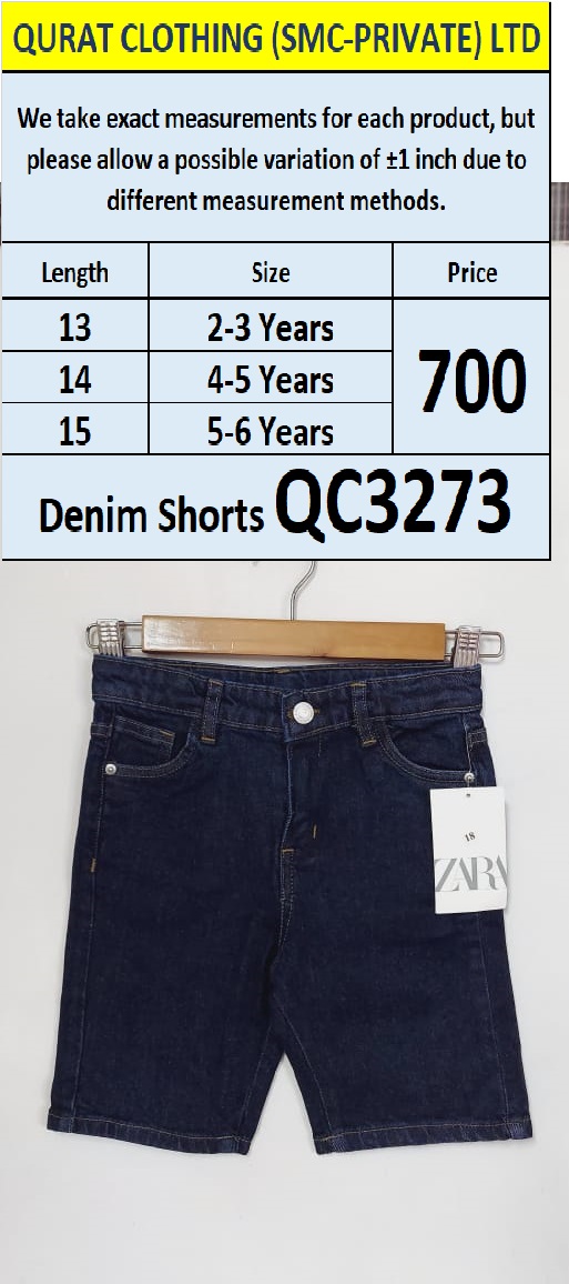 Denim Shorts QC3273