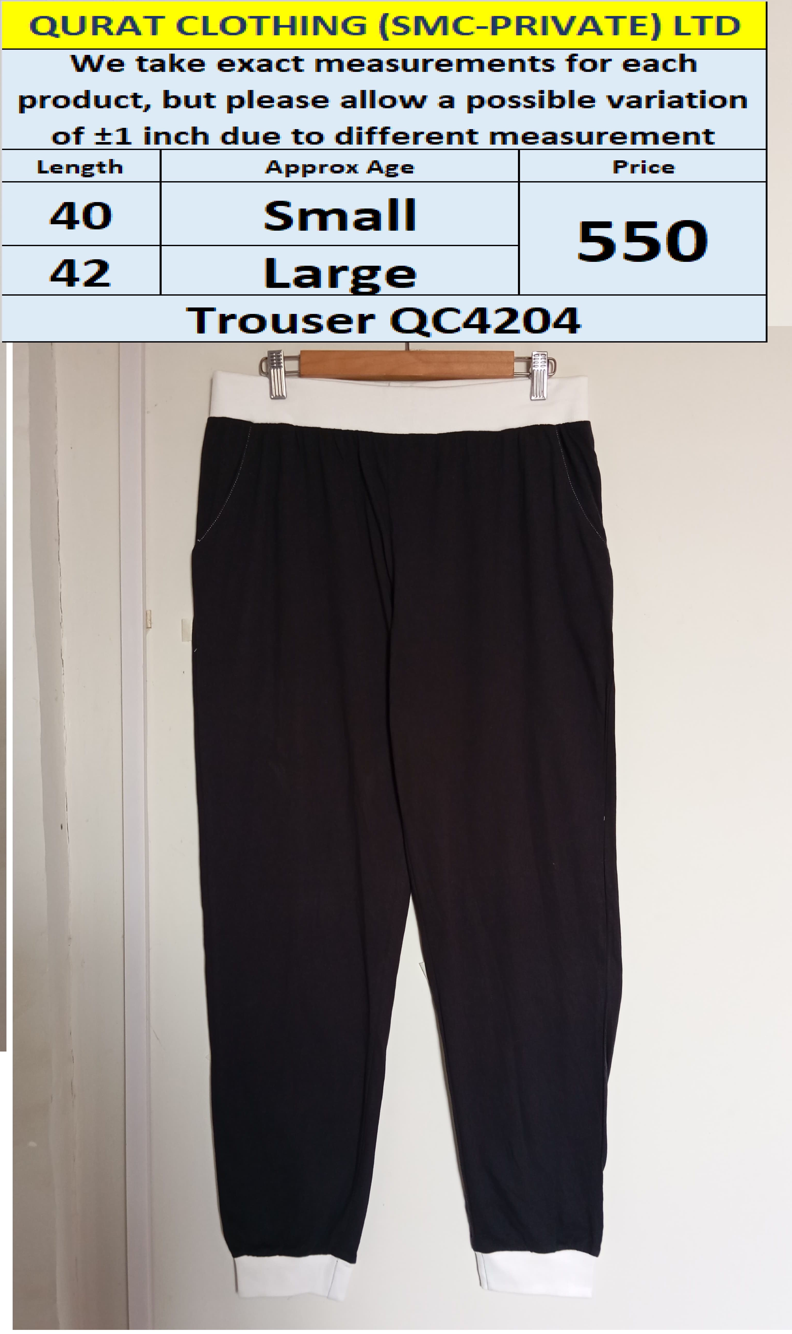 Branded Trouser QC4204