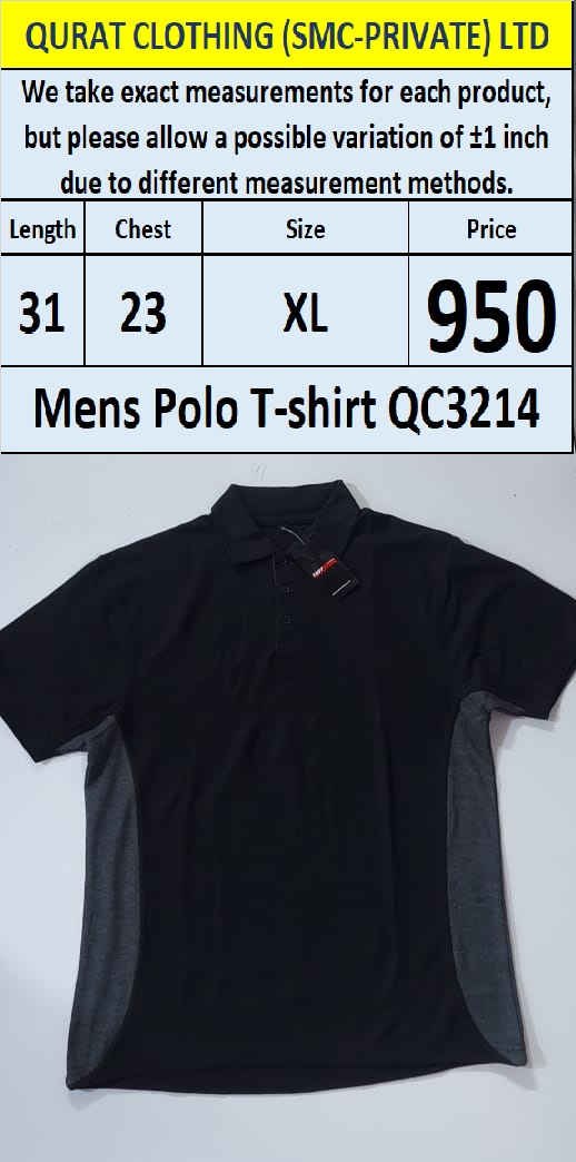  Branded Men's T-Shirt QC3214 - Export Product