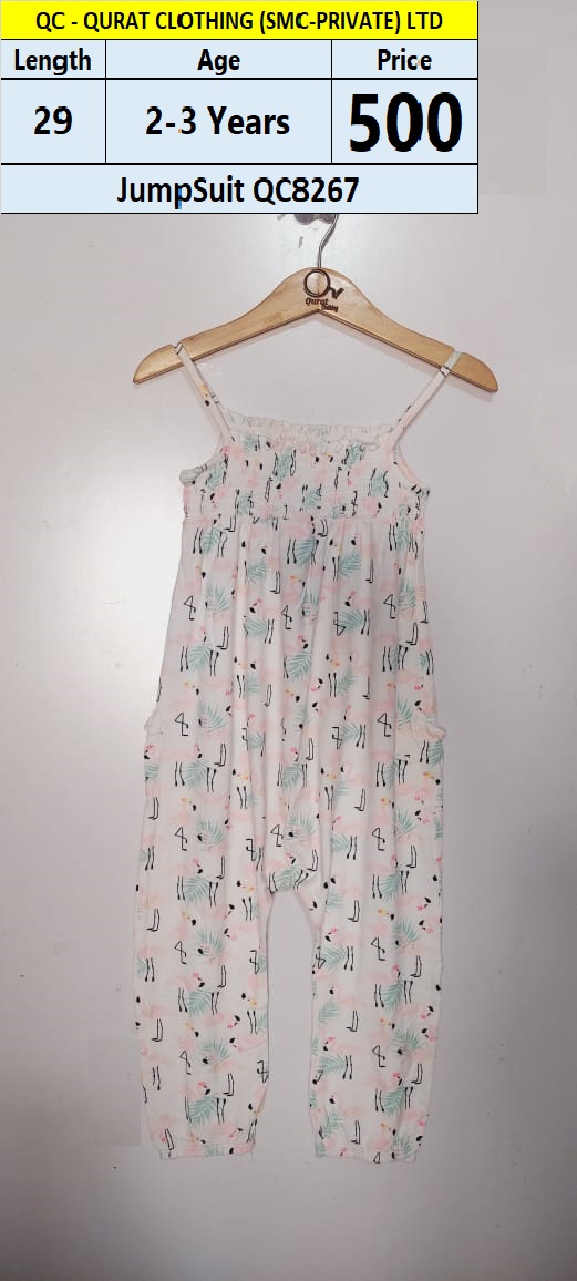 Branded Jumpsuit Qc8267