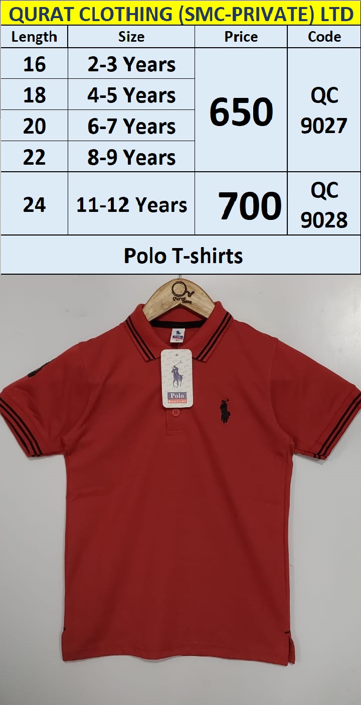 Polo T-shirt QC9027
