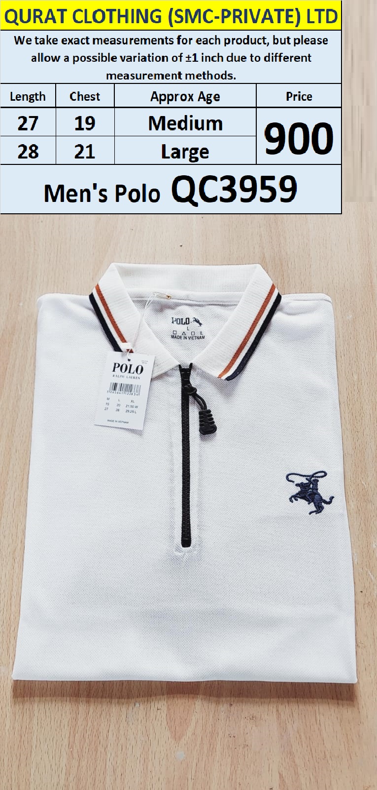 Men's Polo T-shirts QC3959