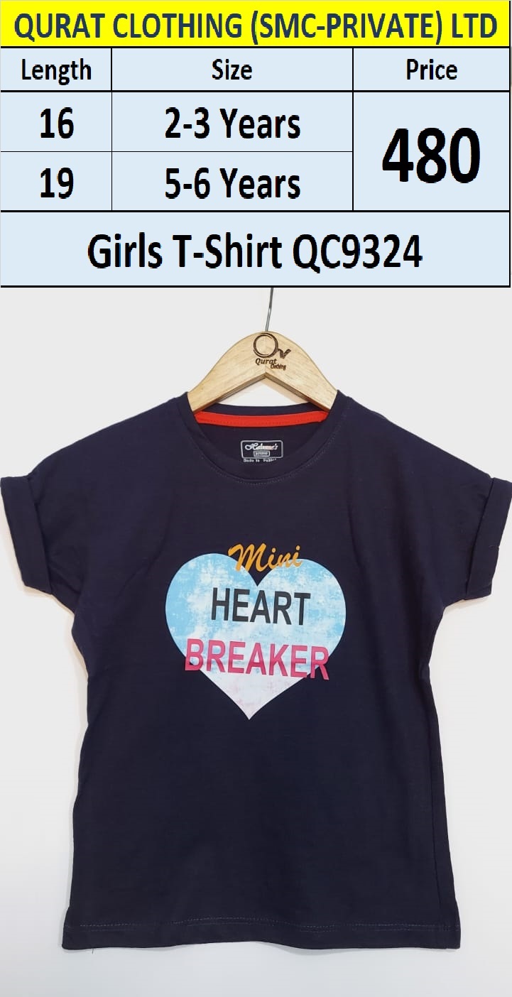 Mini Heart Breaker Girl T-shirt QC9324