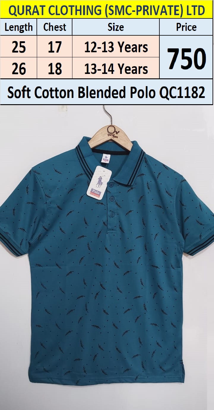 Soft Cotton Blended Polo T-Shirt QC1182