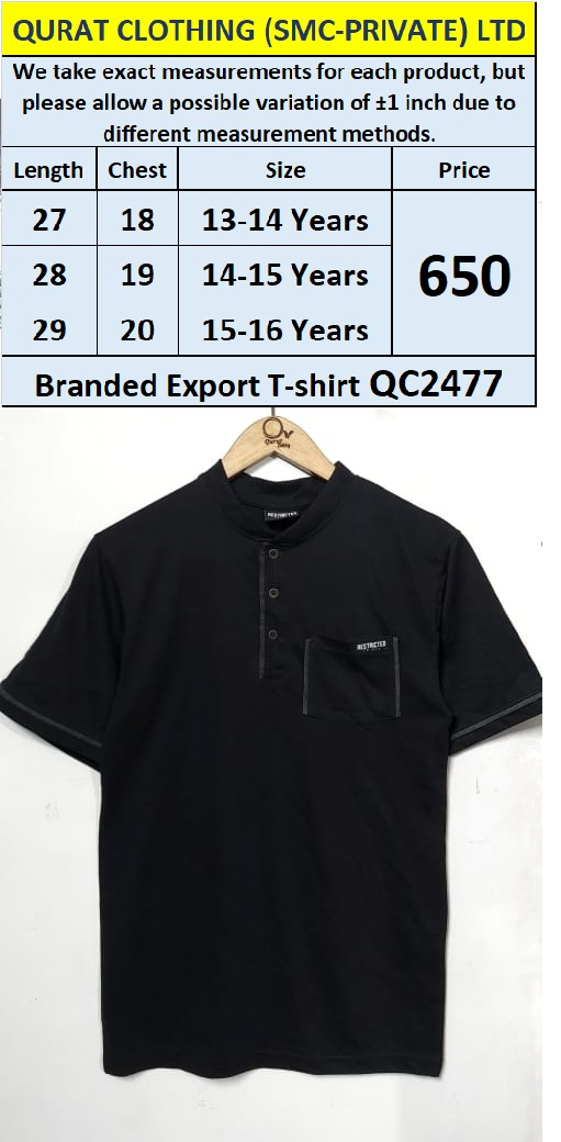 Branded Export T-shirt QC2477