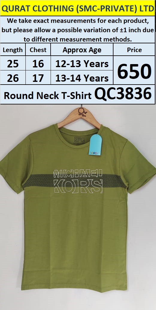 Round Neck T-Shirt QC3836