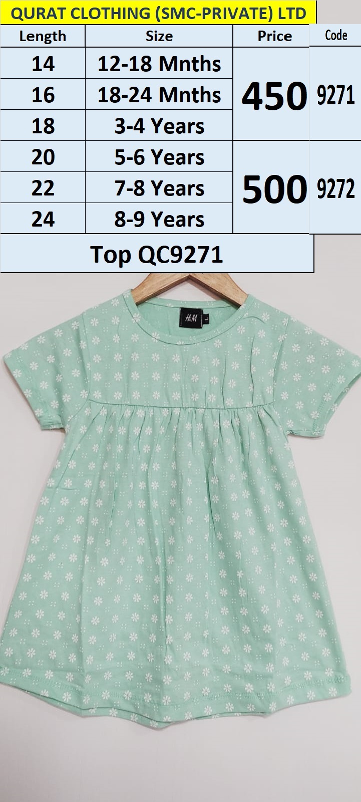 Top & T-Shirts Code QC9271