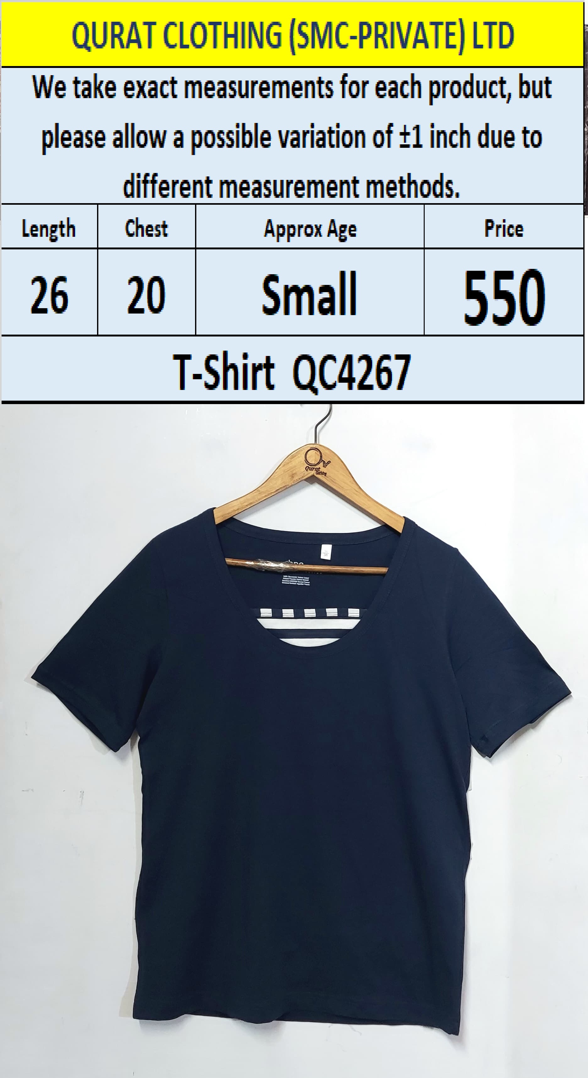 Branded Ladies T-shirt QC4267