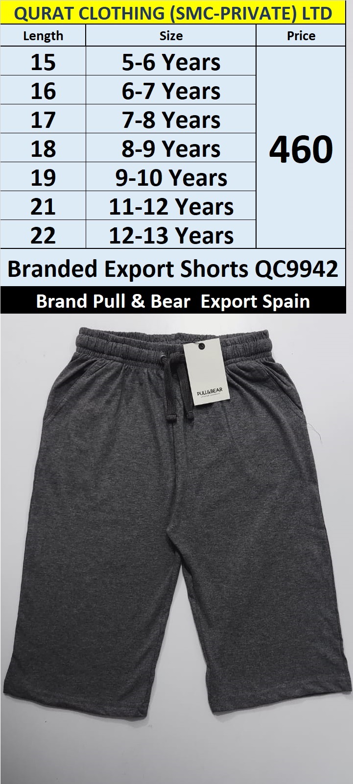 Pull & Bear Brand Shorts QC9942, Export Spain