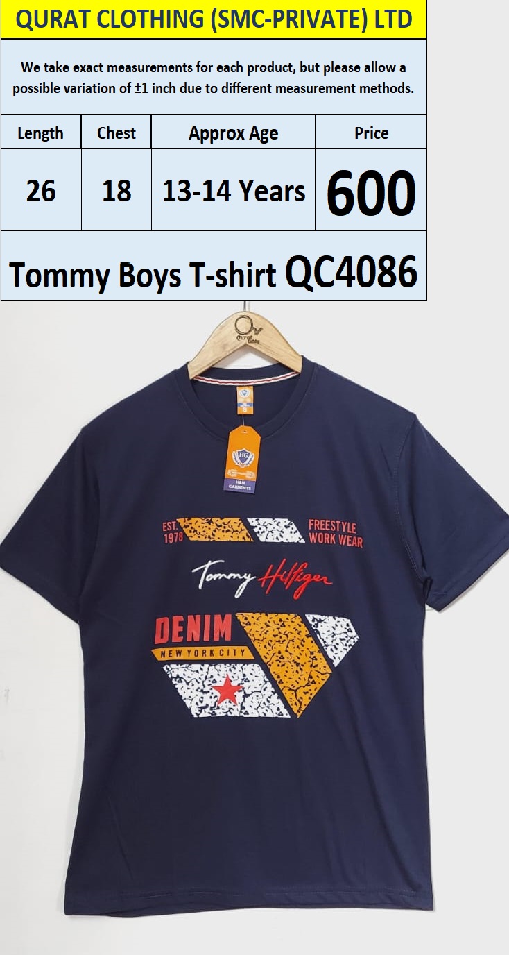 Tommy Boys T-shirt QC4086