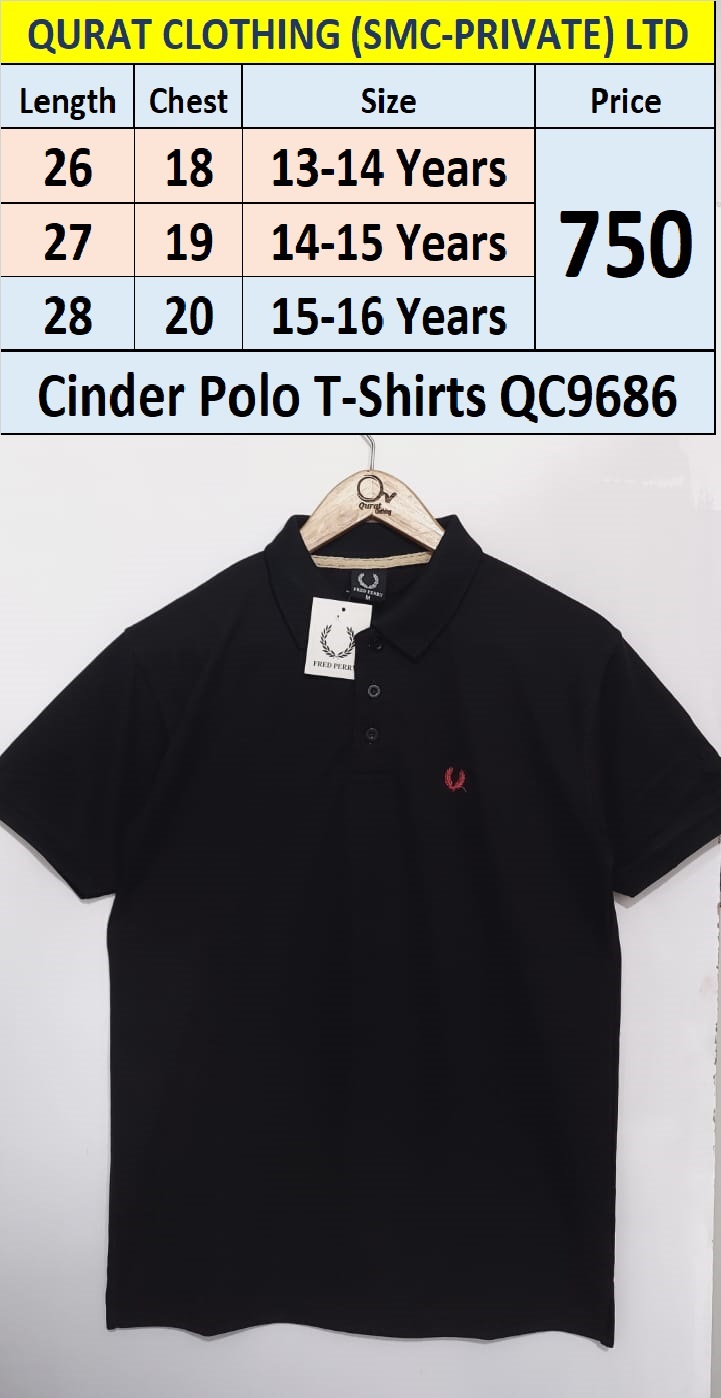Cinder Polo T-Shirts QC9686