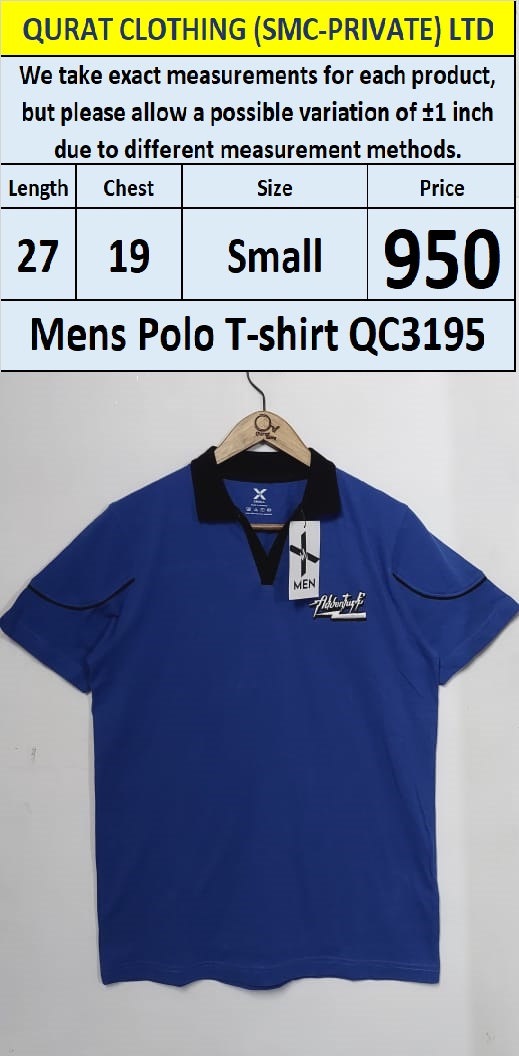 Branded Men's T-Shirt QC3195 - Export Product