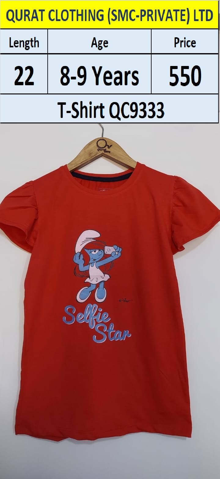 Smurf Selfie Star Girl T-shirt QC9333