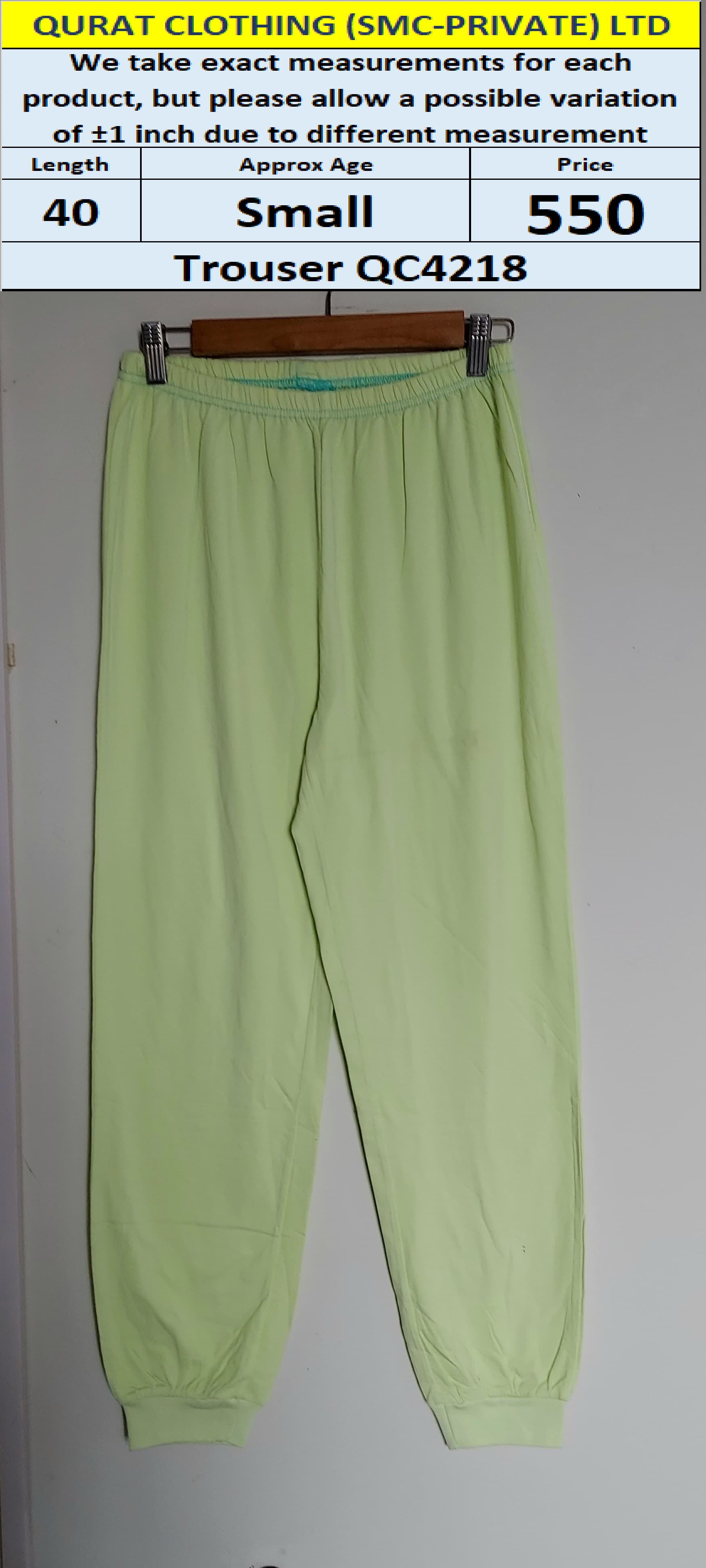 Branded Trouser QC4218