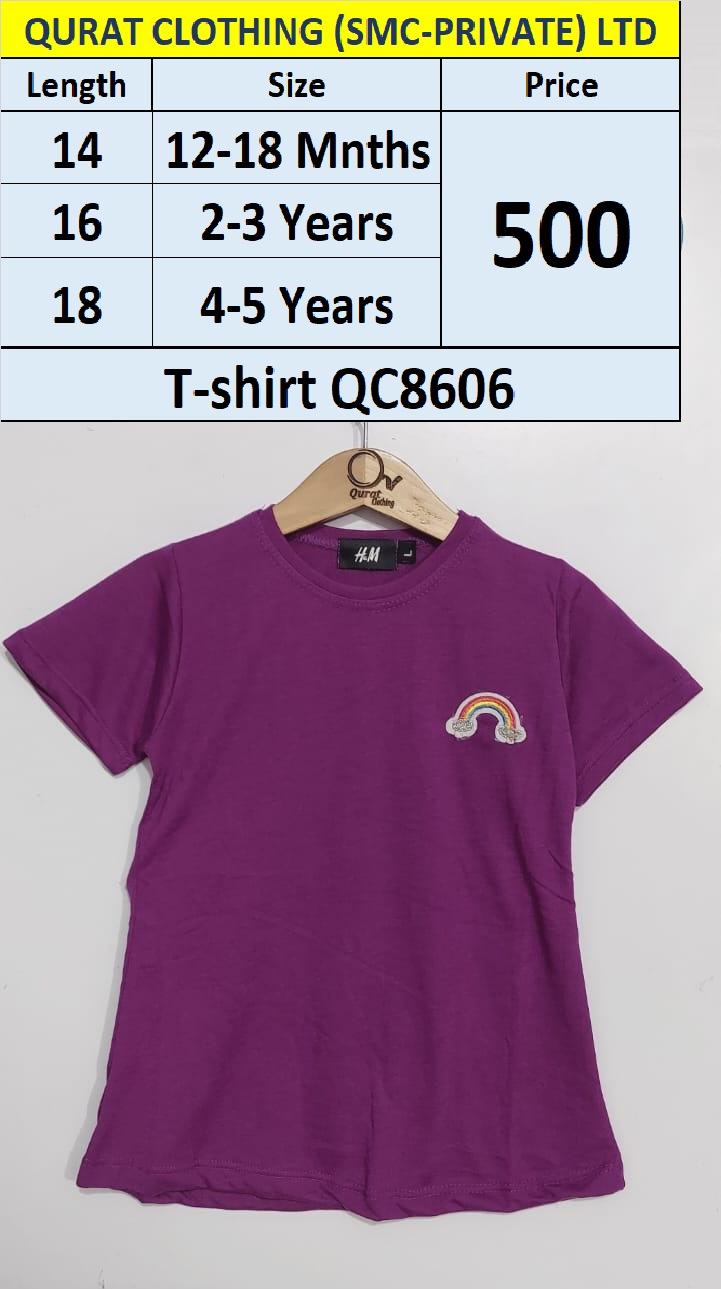 Purple Rainbow T-shirt QC8606