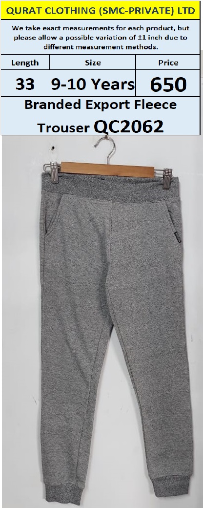 Branded Export Fleece Trouser QC2062