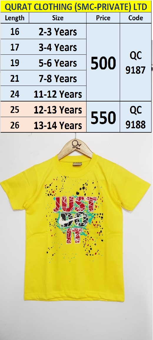 Just Do it Print T-Shirt QC9188