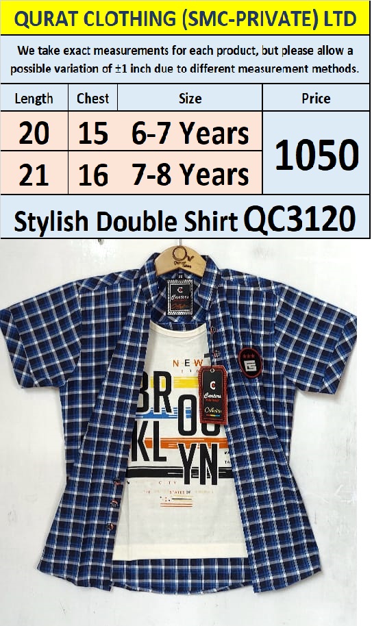 Stylish Double Shirt QC3120
