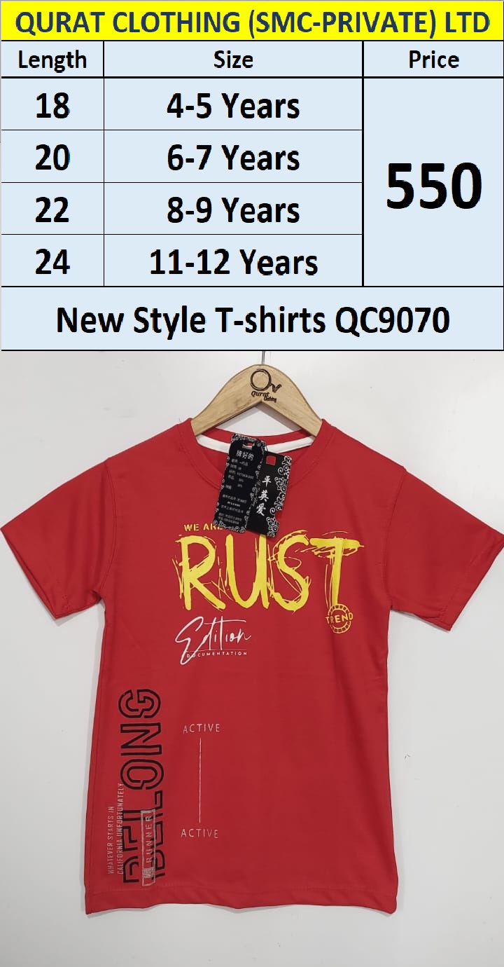 New Style T-shirt QC9070
