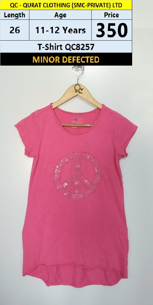 T-shirt QC8257 Branded but Minor Defected(no exchange no refund)