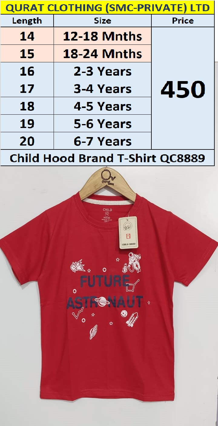 Child Hood Brand T-shirt QC8889