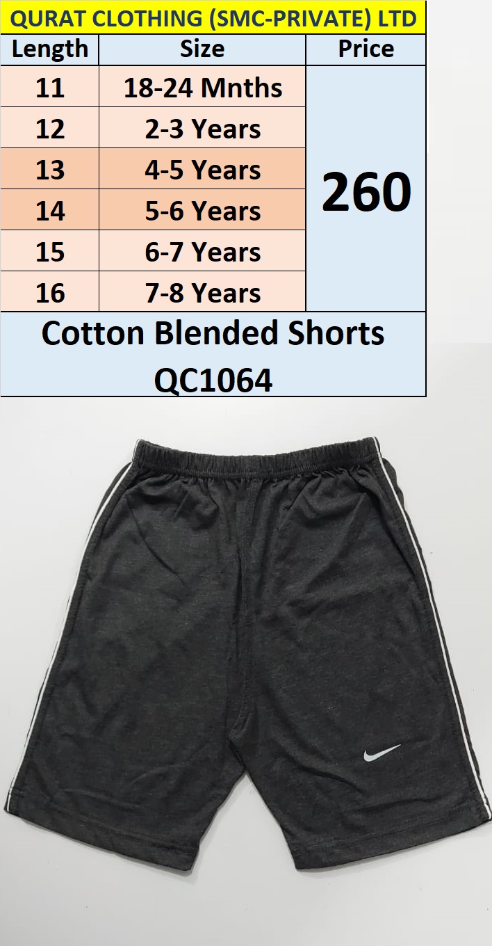 Cotton Blended Shorts QC1064