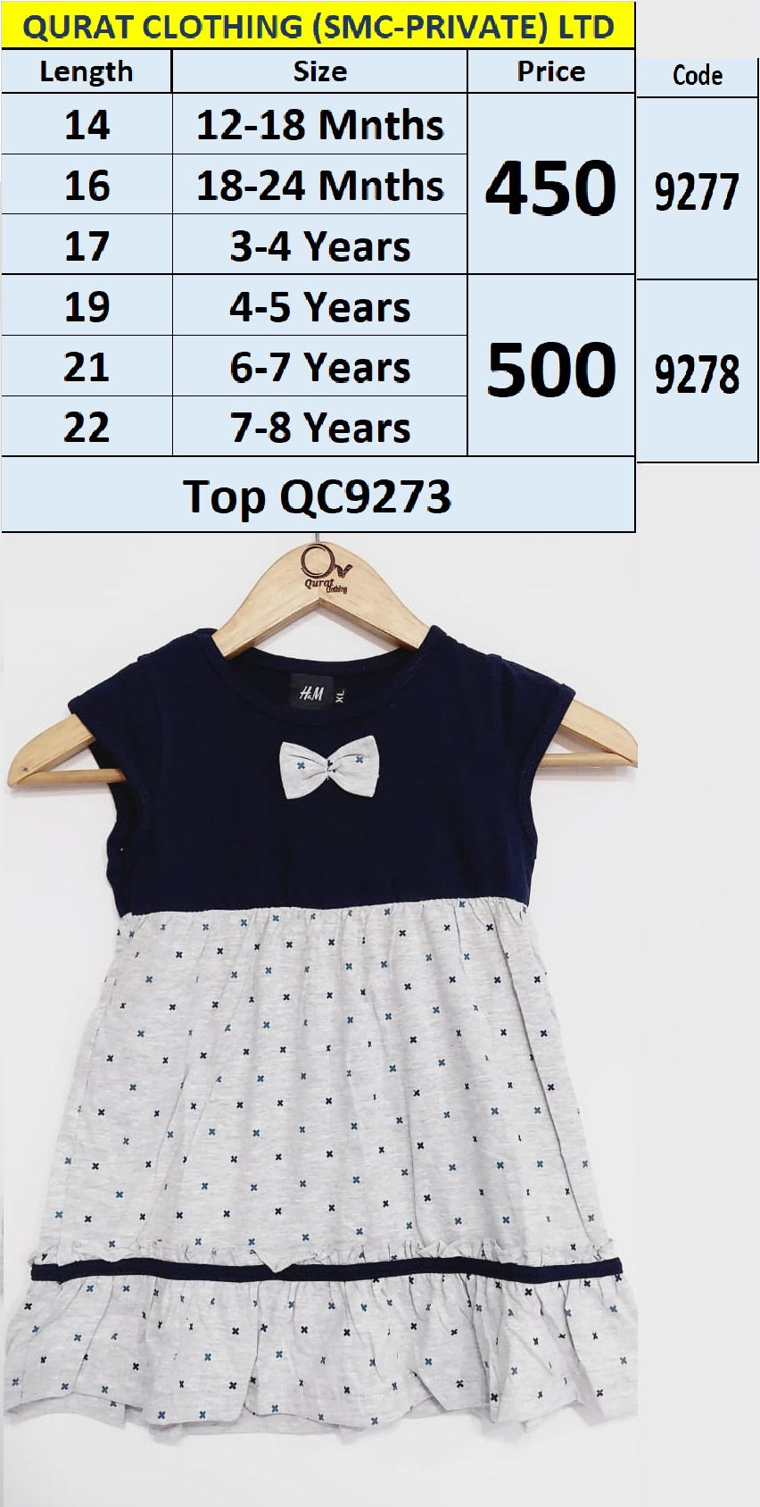 Top & T-Shirts Code QC9278