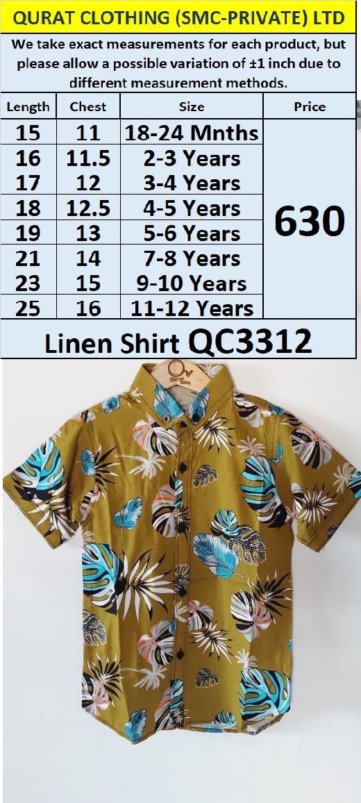 Linen Shirts QC3312