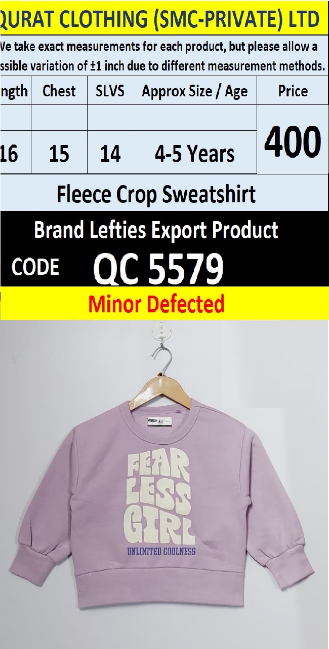Branded Export Product (Minor Defected) - QC5579