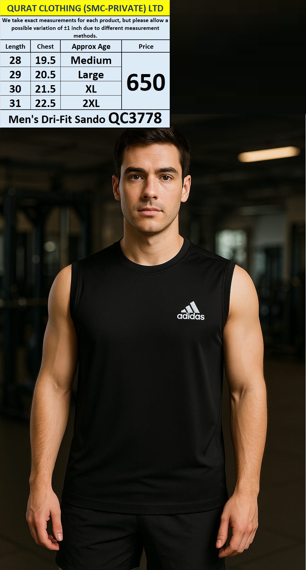 Men's Dri-Fit Sando QC3778