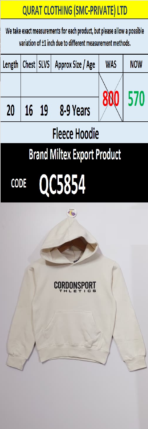 Top International Branded Export Hoodie / Sweatshirt Products - QC5854