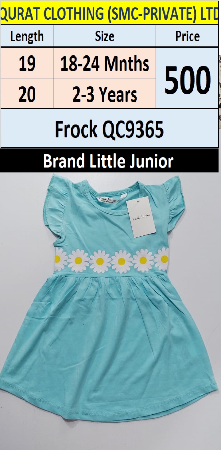  Flower Frock QC9365 Brand Little Junior
