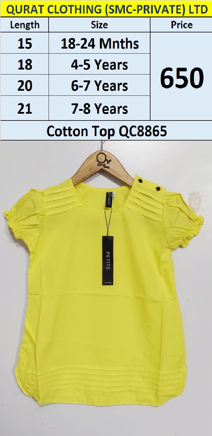Cotton Top QC8865 Brand Hit & Fit 
