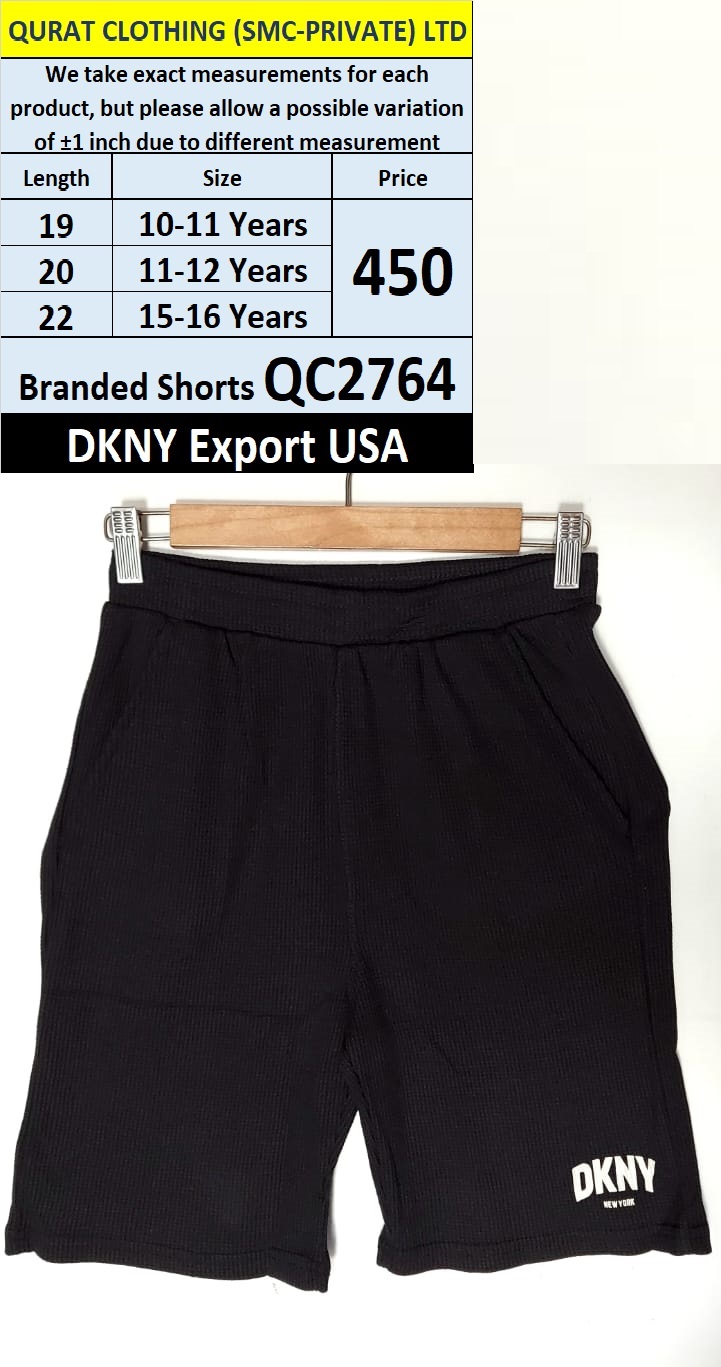DKNY Brand Shorts QC2764 Export USA