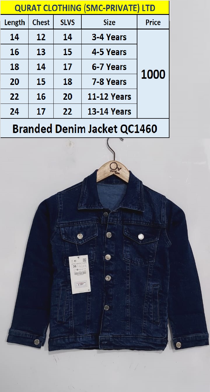 Branded Denim Jacket QC1460