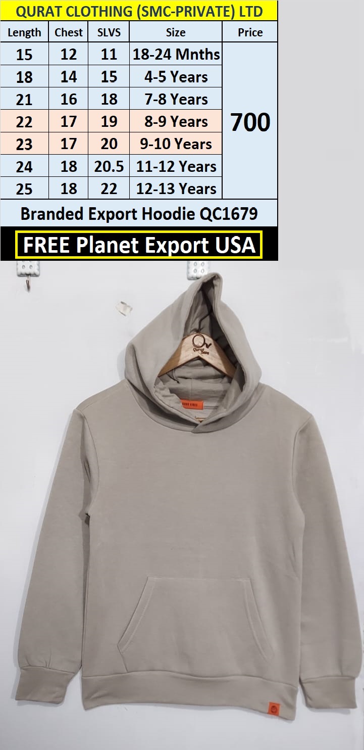 Free Planet Brand Export Hoodie QC1679 Export USA 