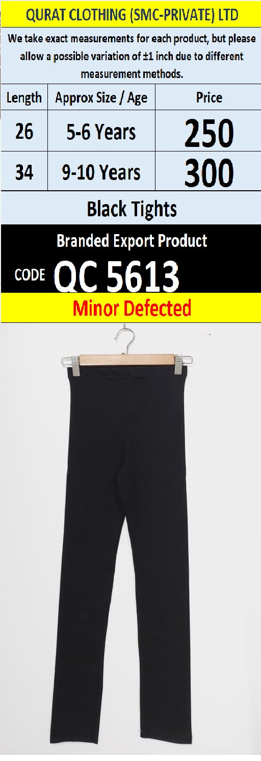 Black Tights (Minor Defected) - QC5613