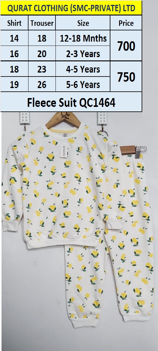 Fleece Two Piece Suit QC1464