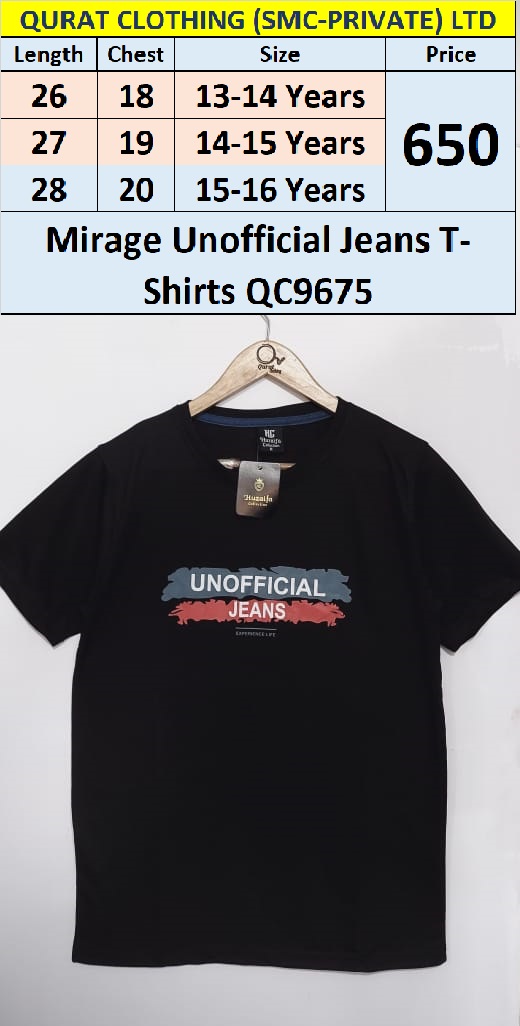 Mirage Unofficial Jean T-Shirts QC9675