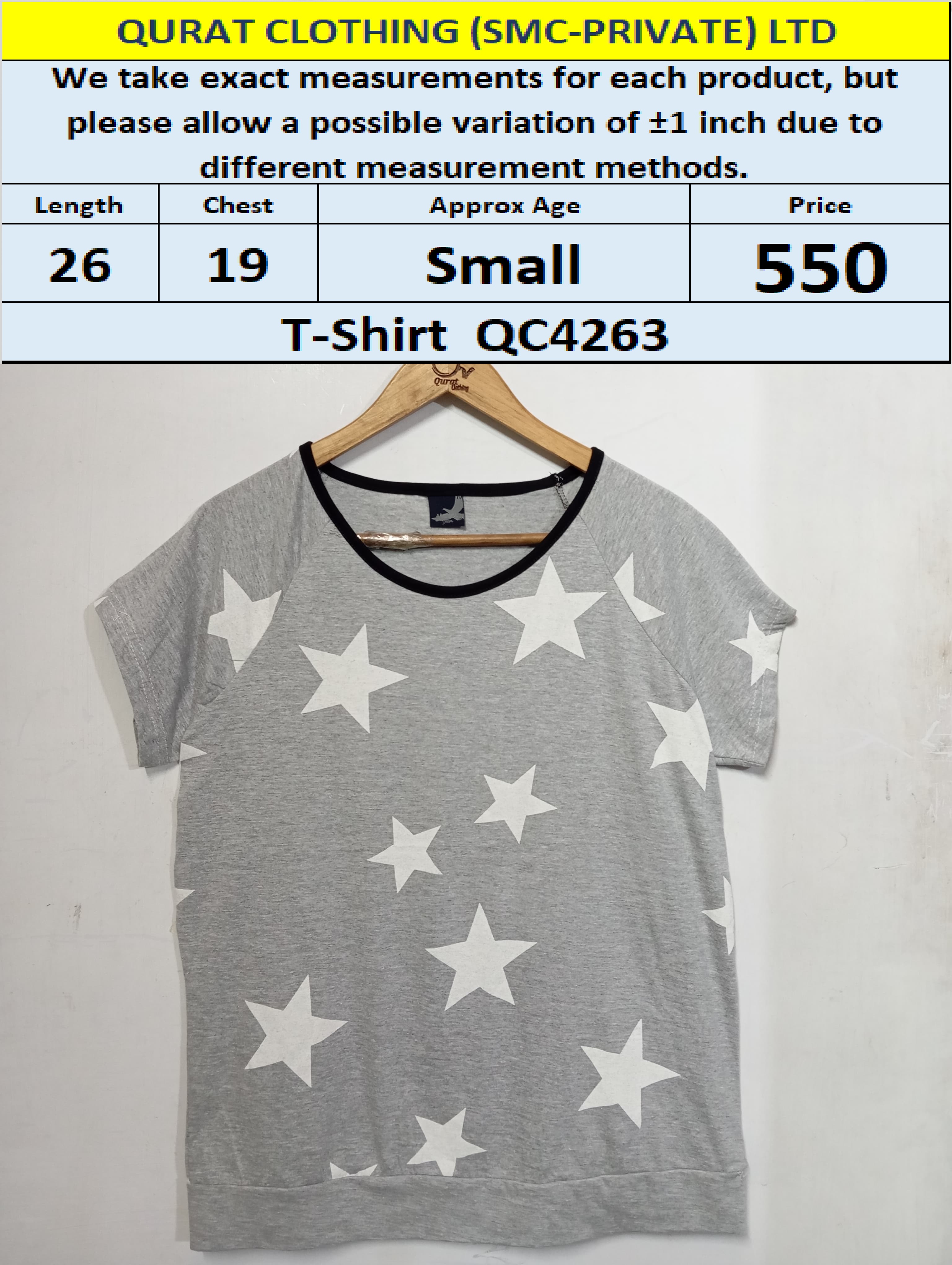 Branded Ladies T-shirt QC4263
