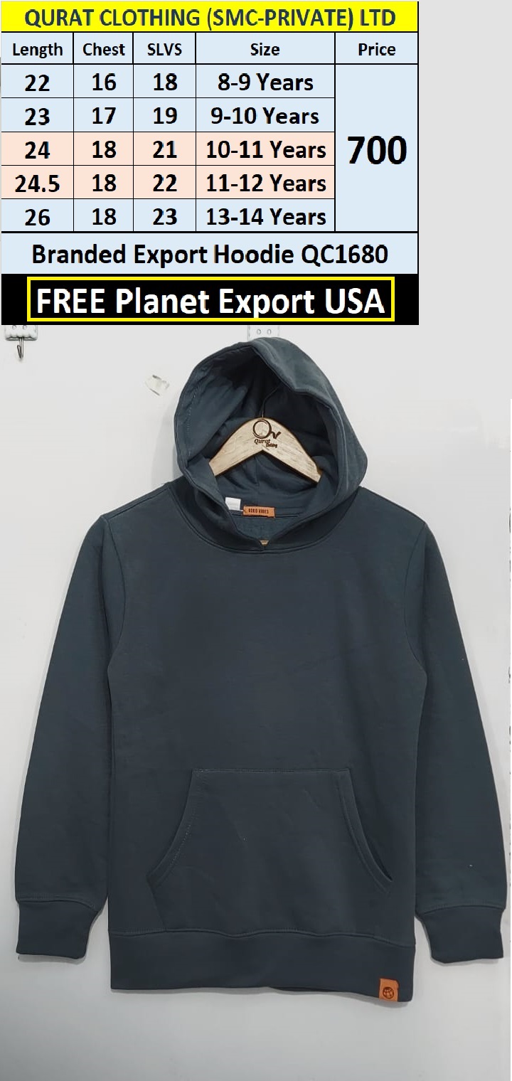 Free Planet Brand Export Hoodie QC1680 Export USA 