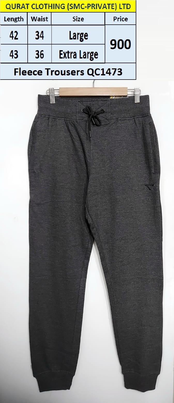 Branded Export Grey Fleece Trouser QC1473