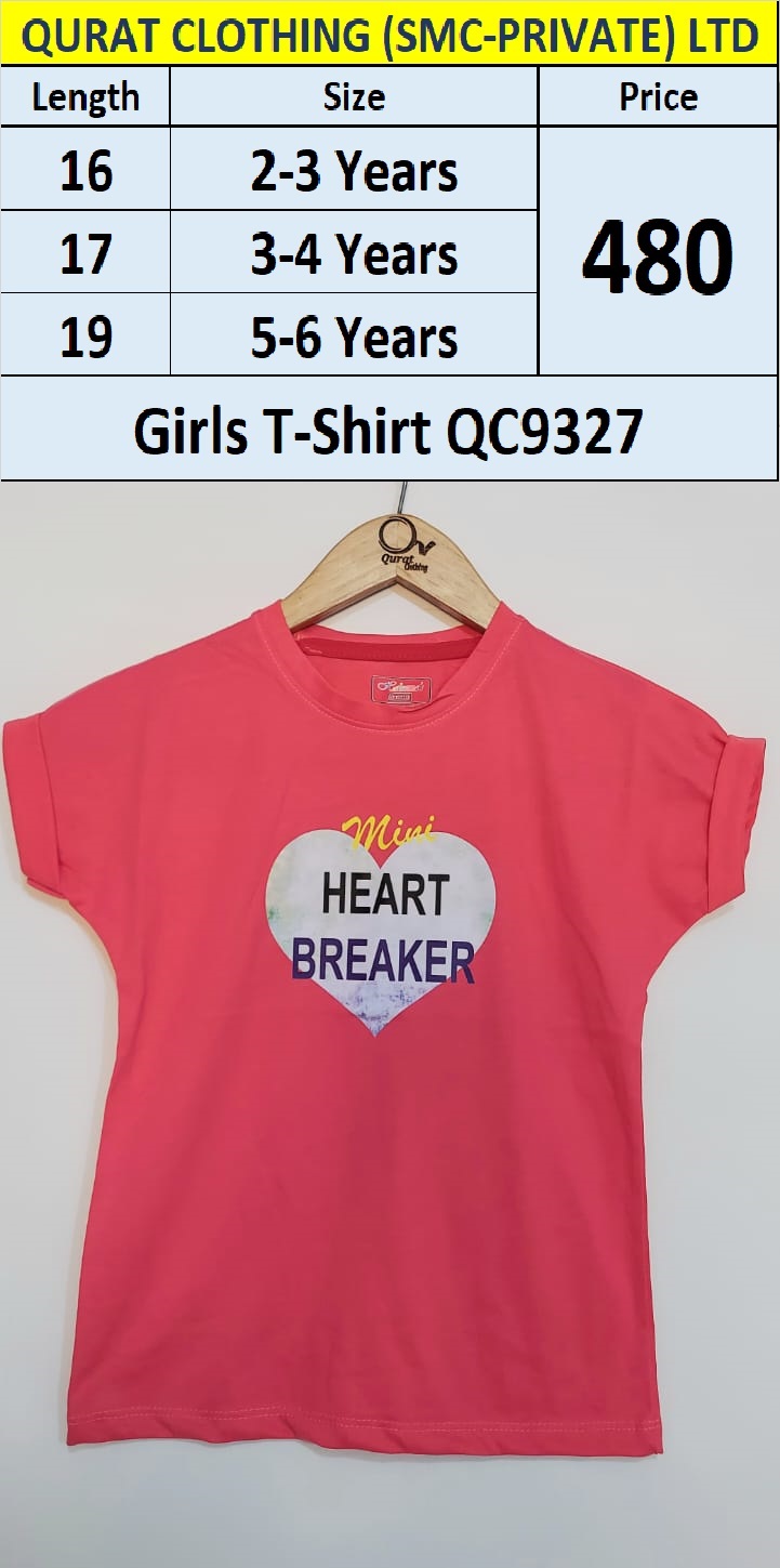 Mini Heart Breaker Girl T-shirt QC9327 - QC9327