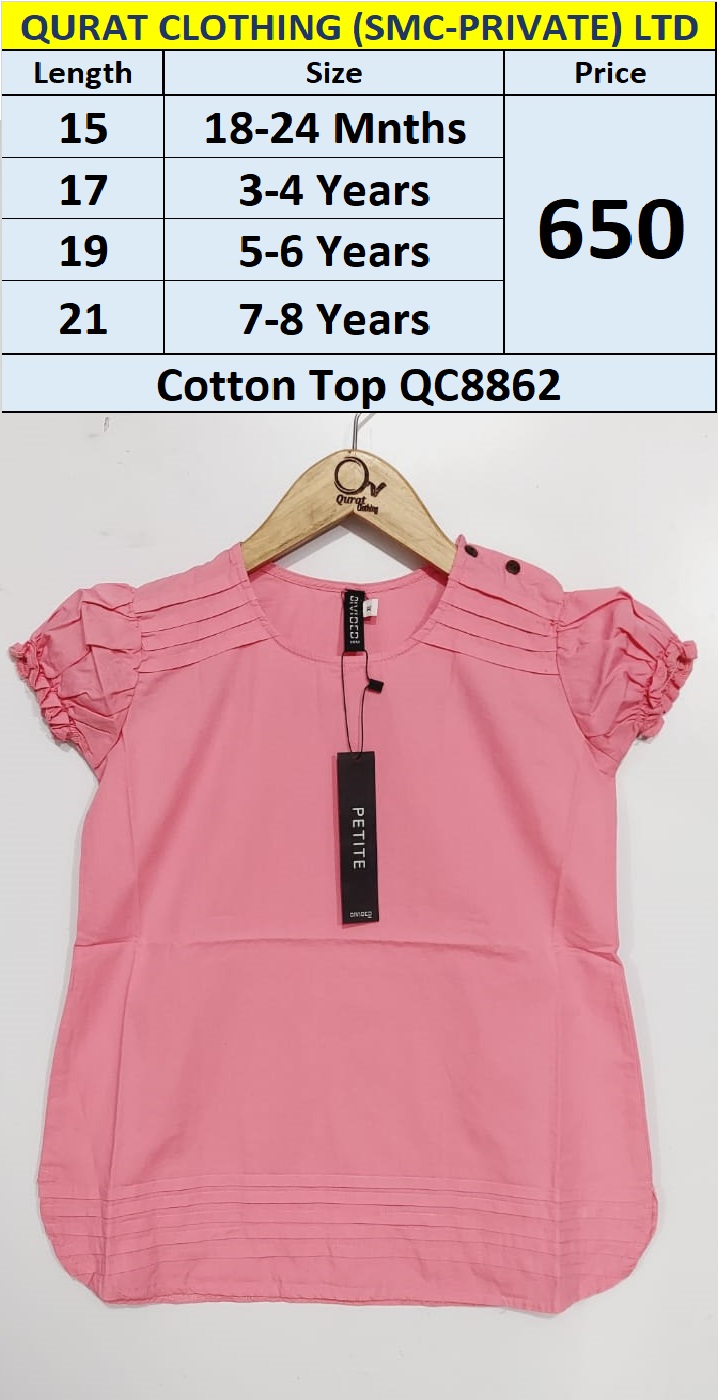 Cotton Top QC8862 Brand Hit & Fit 