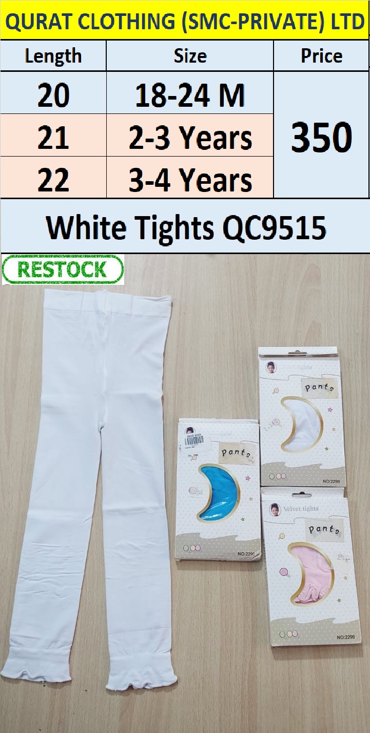 White Summer Tights QC9515