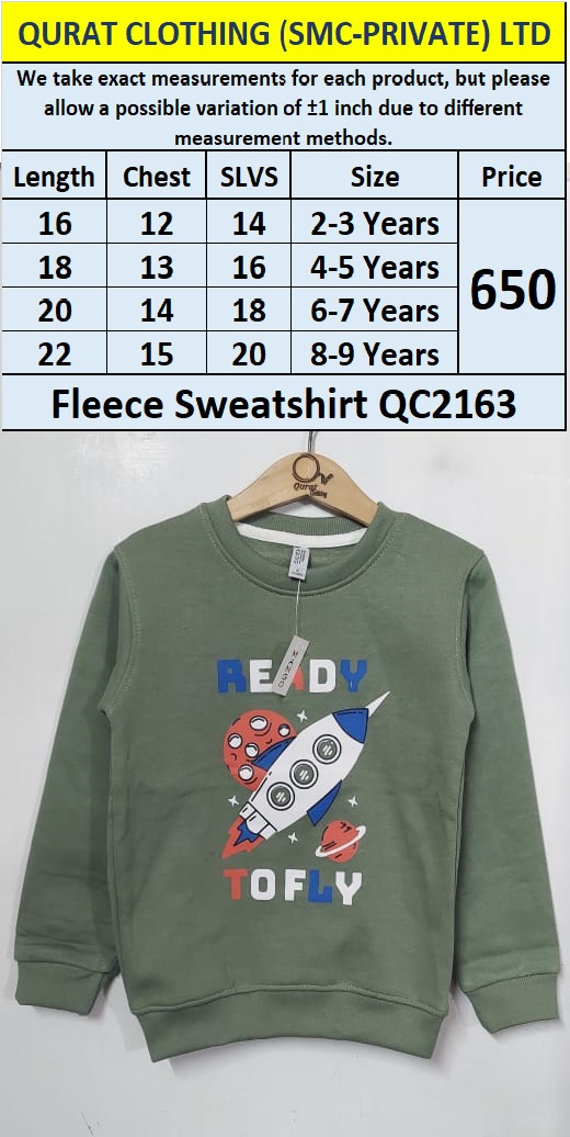 Fleece Sweatshirt QC2163