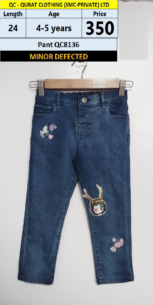 Pant QC8136 Branded but Minor Defected(no exchange no refund)
