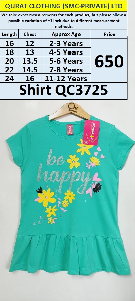 Girls T-Shirt QC3725