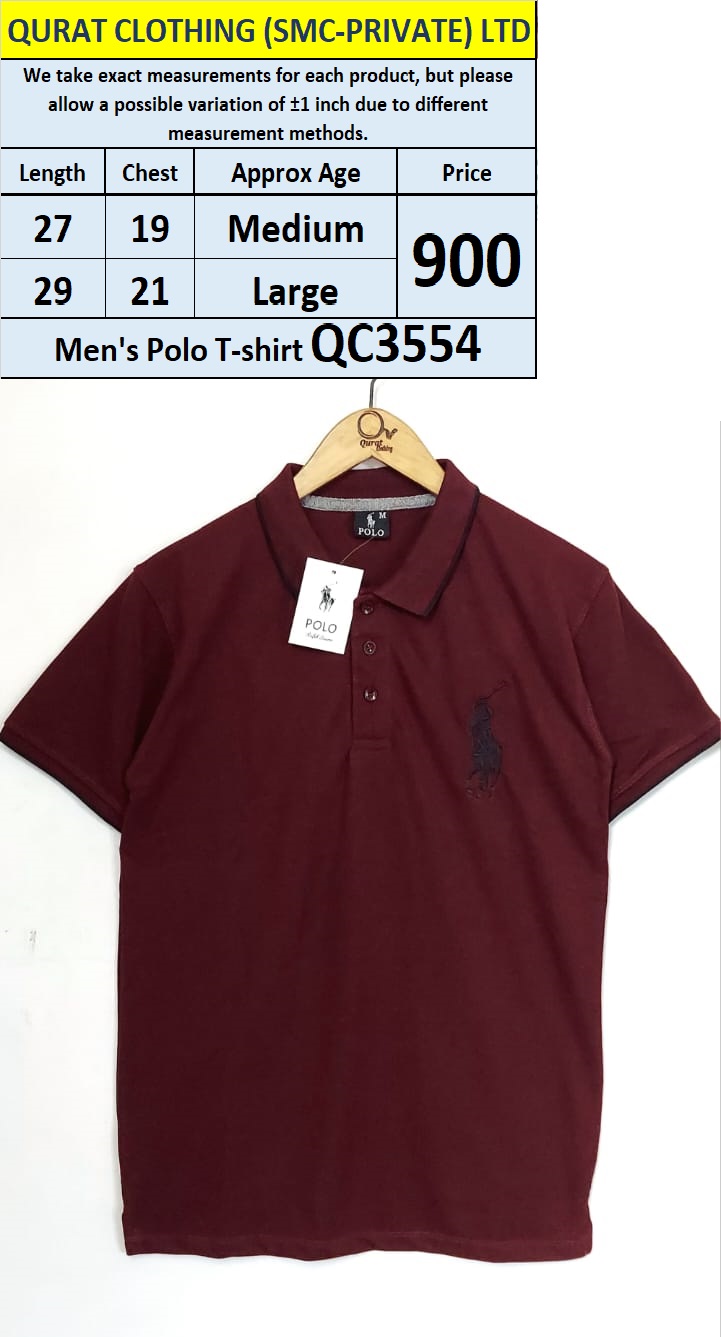 Men's Polo T-shirt QC3554